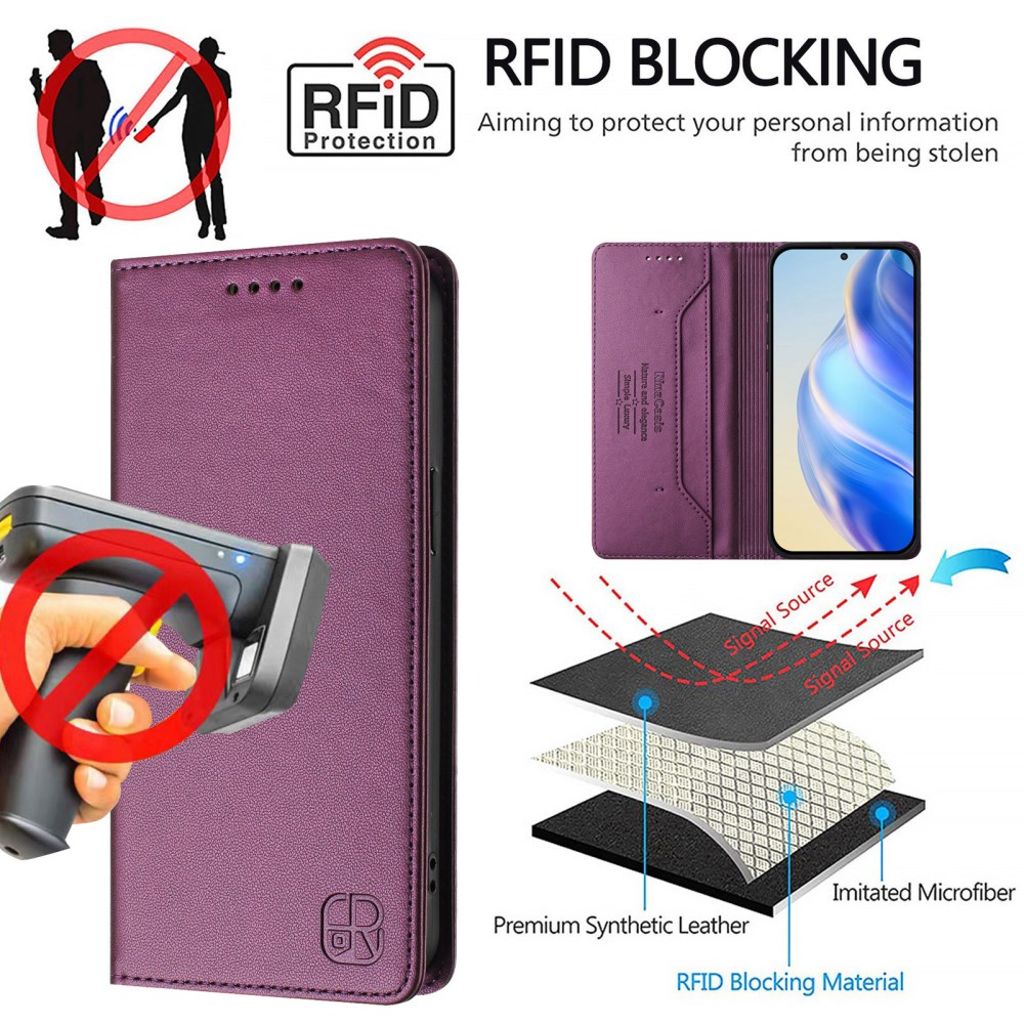 RINACASIS Xiaomi 15T Kotelo - Violetti