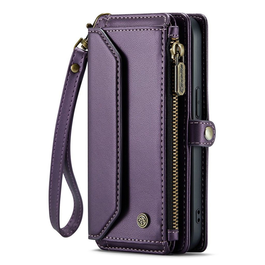 CASEME iPhone 14 Pungetui RFID-blokerende/Stativ - Lilla