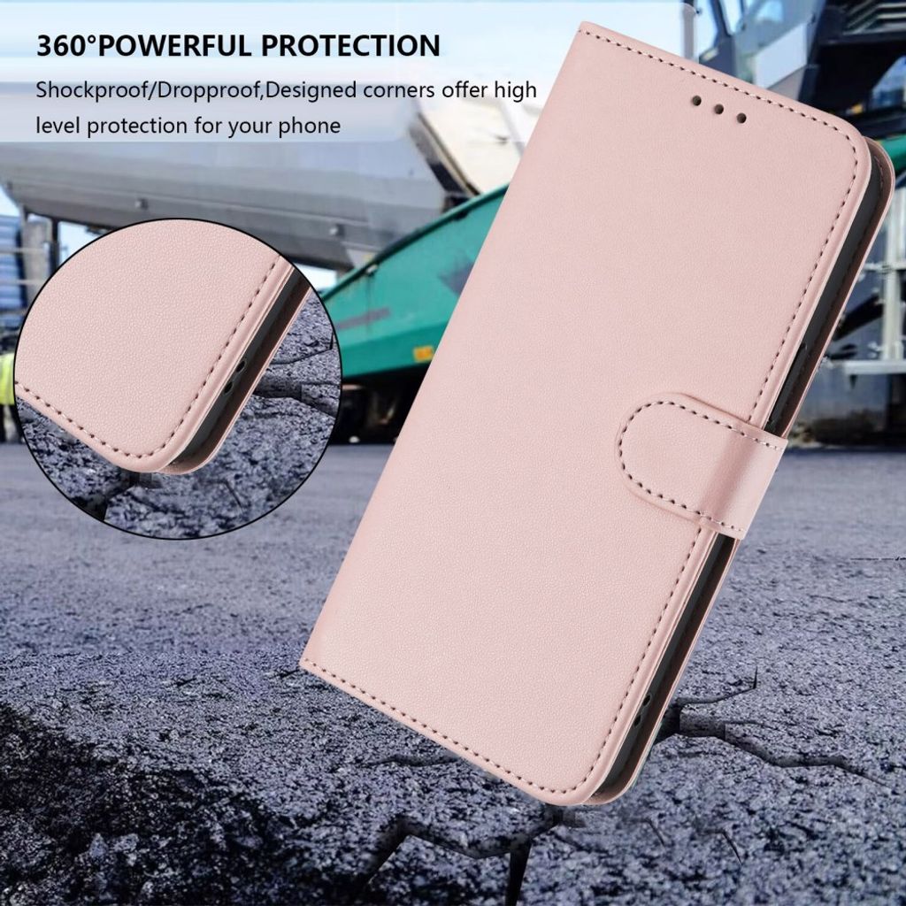 Xiaomi 17T Pro Lompakkokotelo - Vaaleanpunainen