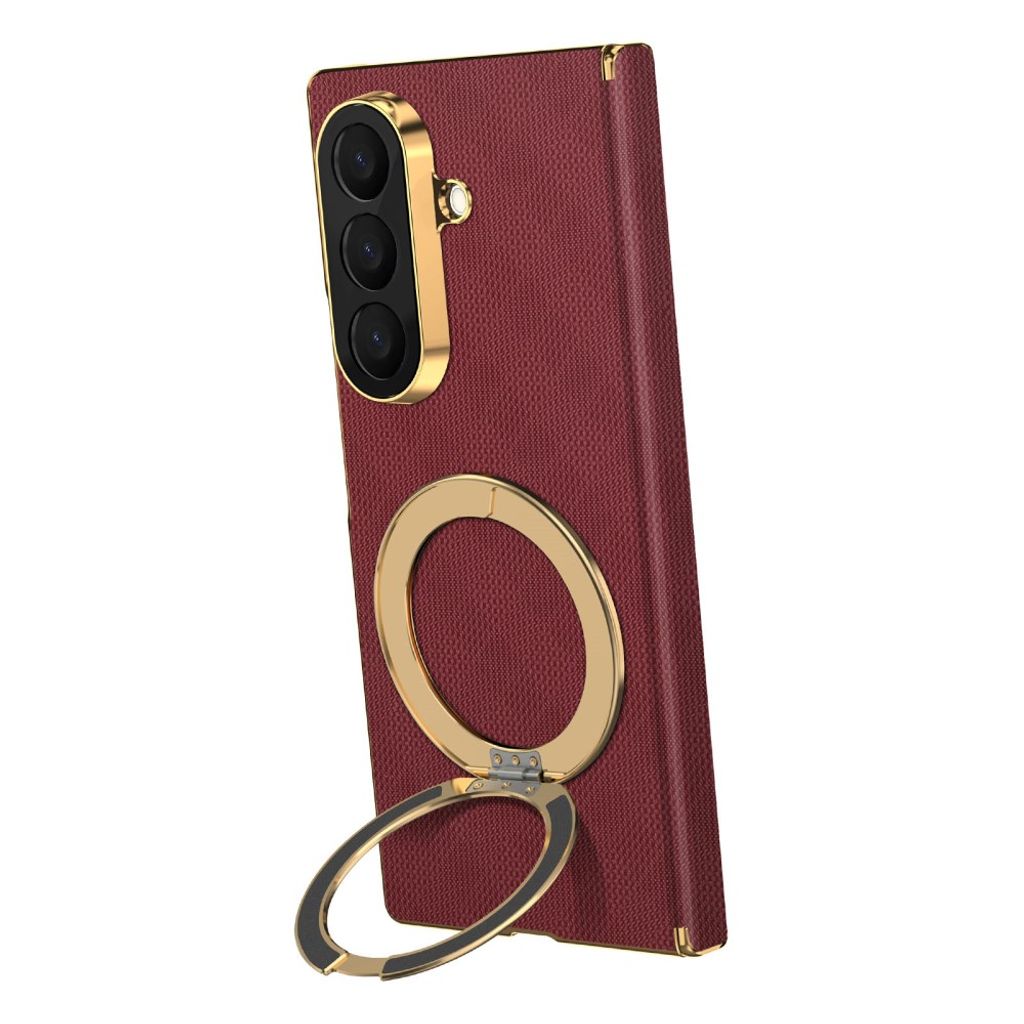 Samsung Galaxy Z Fold8 Ultra MagSafe kuori rengasjalustalla - Punainen