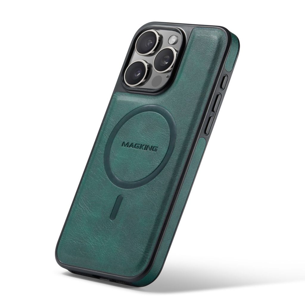 MAGKING iPhone 15 Pro Max Kuori MagSafe - Vihreä