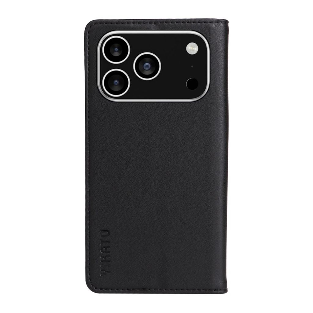 YIKATU iPhone 17 Pro Wallet cover - Black