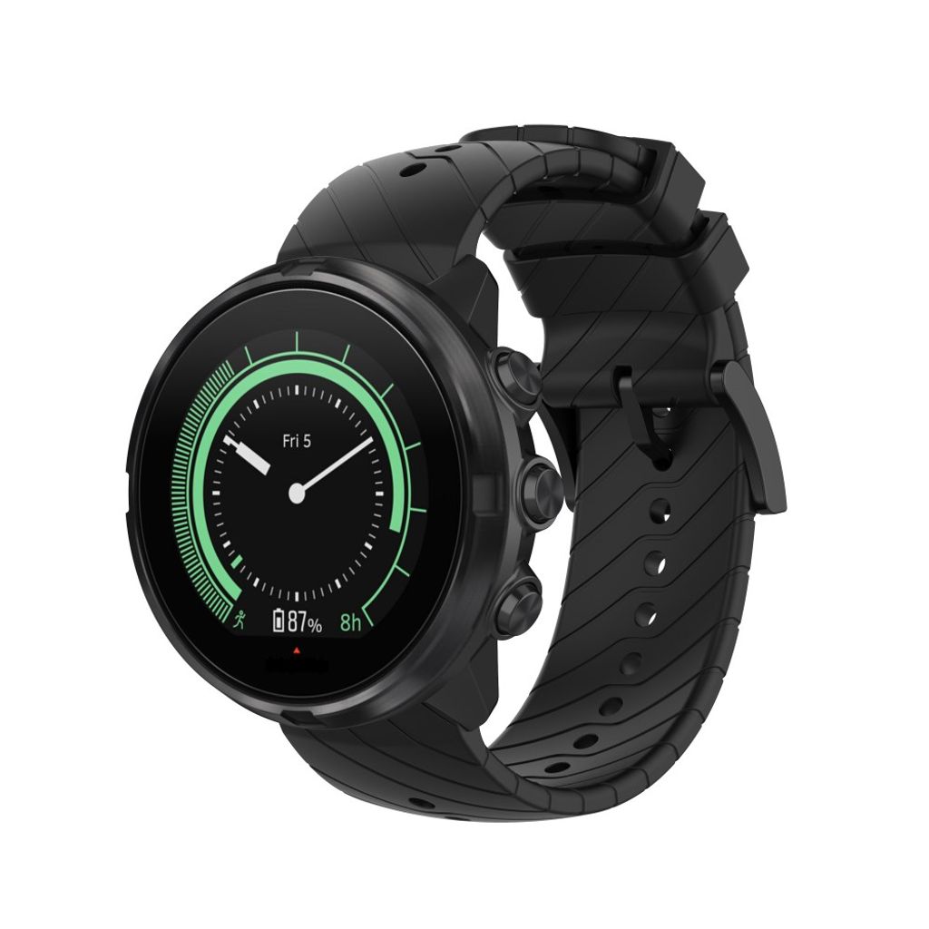 Suunto Spartan Sport/Suunto 9/Suunto D5 Klockarmband – Svart