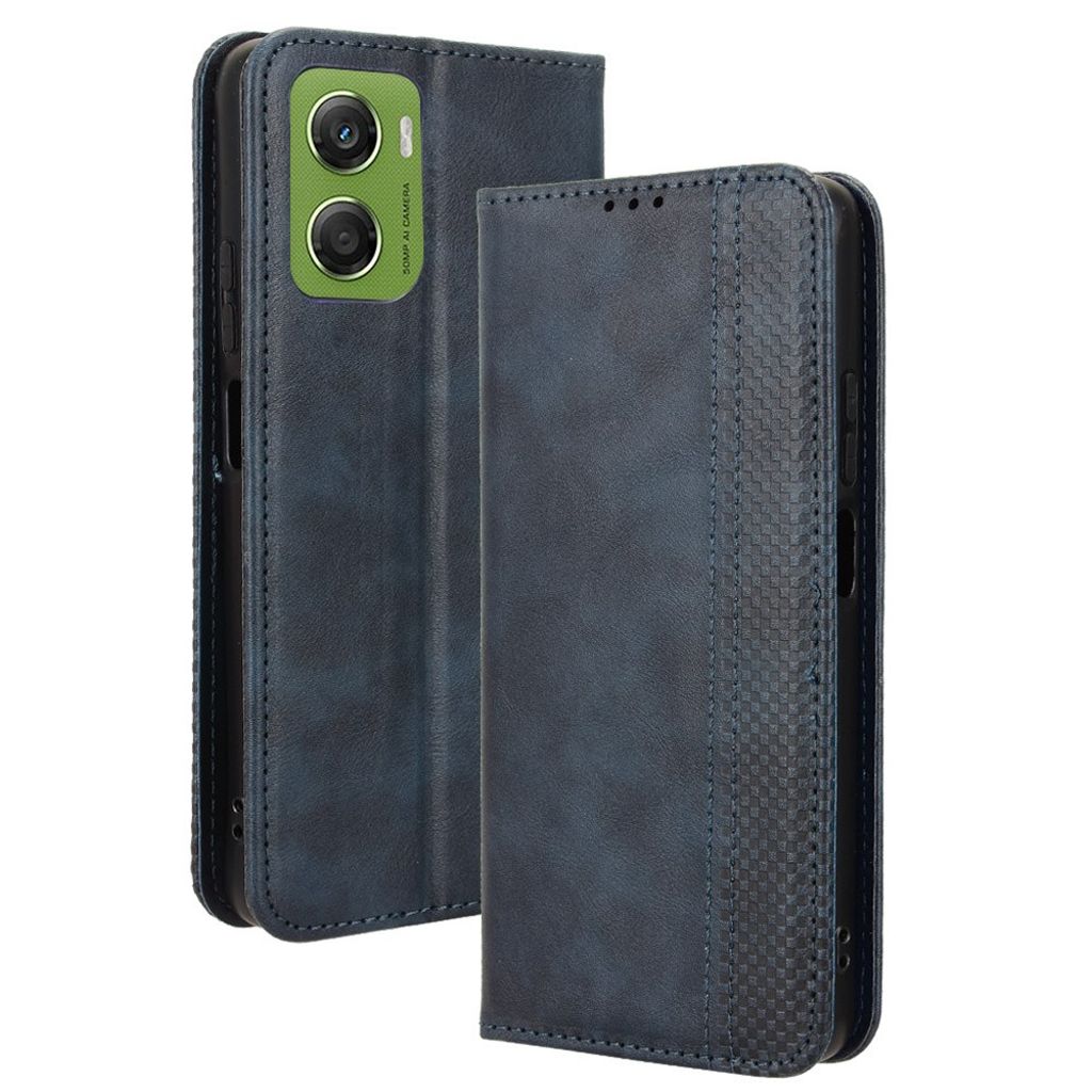 Motorola Moto G06 Power 4G / G06 4G Wallet Cover with Stand – Blue