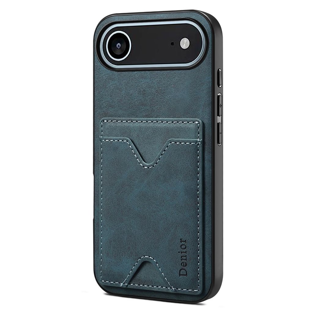 DENIOR iPhone Air Kuori jalustalla - Sininen