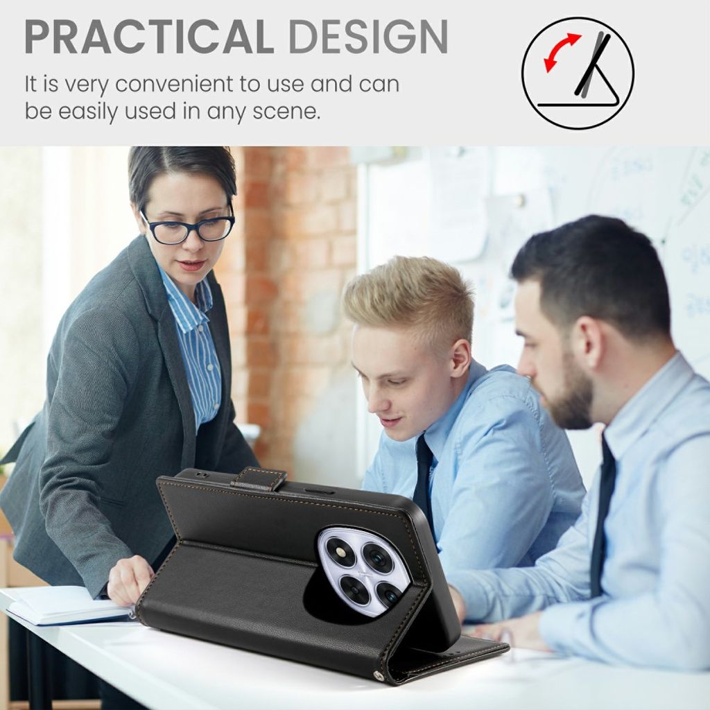 Xiaomi Redmi Note 15 ProPlus 5G Wallet cover - Black