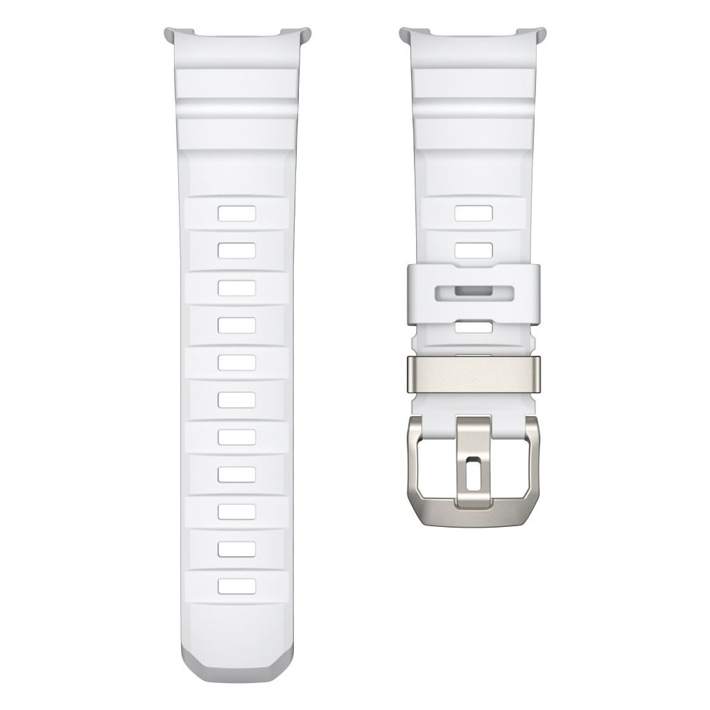 Samsung Galaxy Watch8 44 mm jne. Kellonranneke, Silikoni - valkoinen