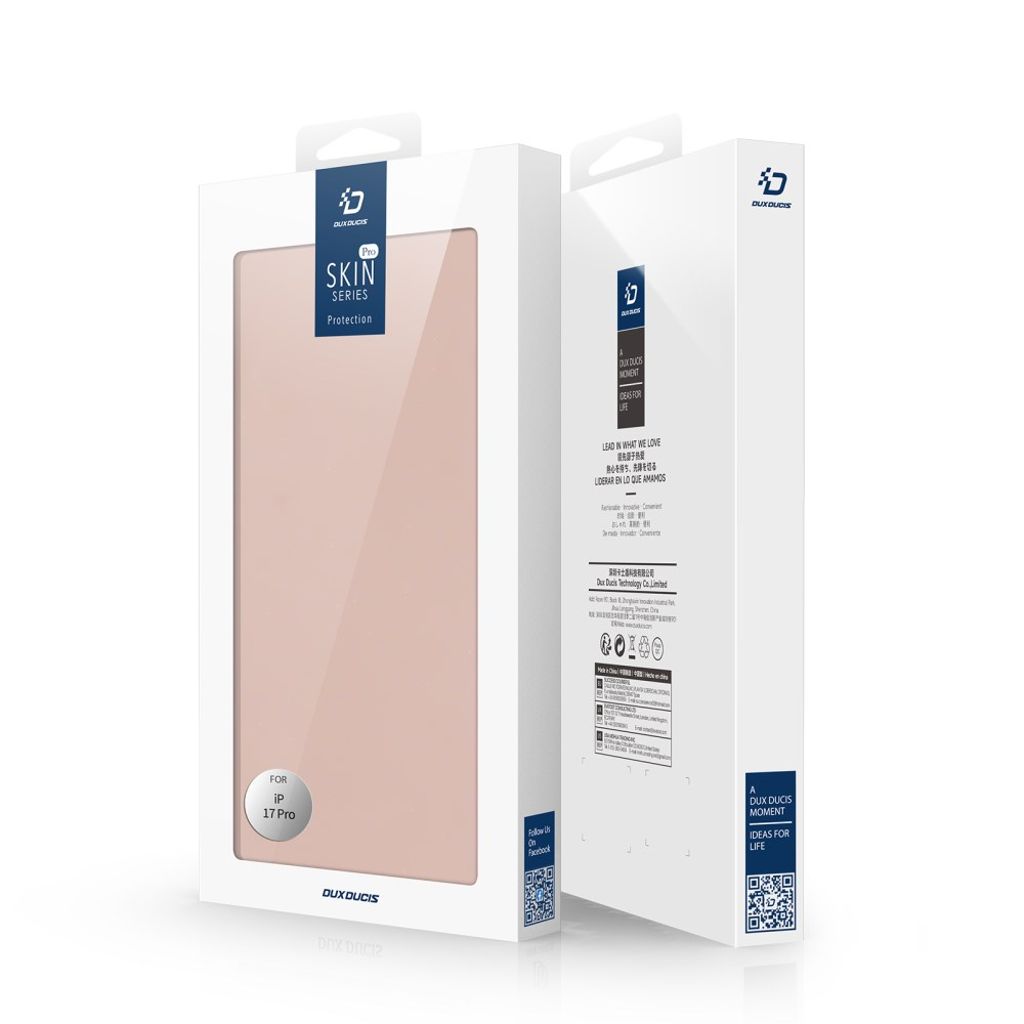 DUX DUCIS iPhone 17 Pro Cover with Stand - Pink