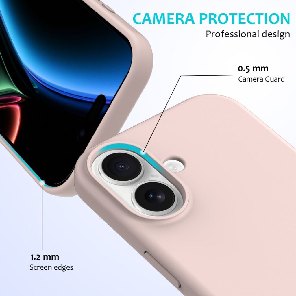 iPhone 17 Silicone Phone Case - Pink