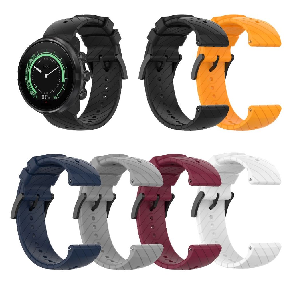 Suunto Spartan Sport/Suunto 9/Suunto D5 Klockarmband – Svart