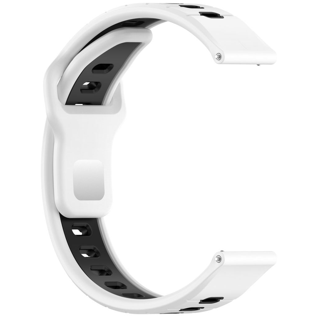 Garmin Vivoactive 6/Approach S50/Venu etc. Watch Band – White/Black