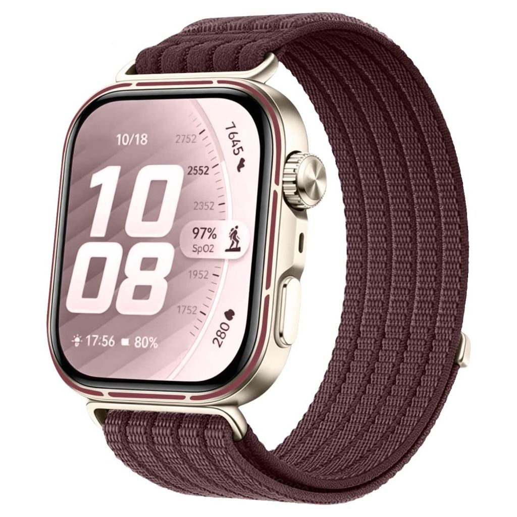 Huawei Watch Fit 5/5 Pro/4/4 Pro/3 Urrem i nylon - Lilla