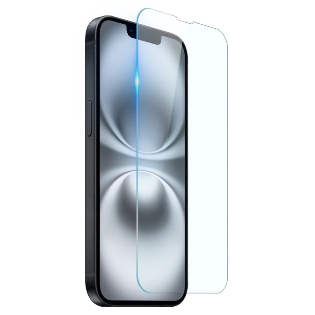 iPhone 17e/16e -kuori ja näytönsuoja – läpinäkyvä