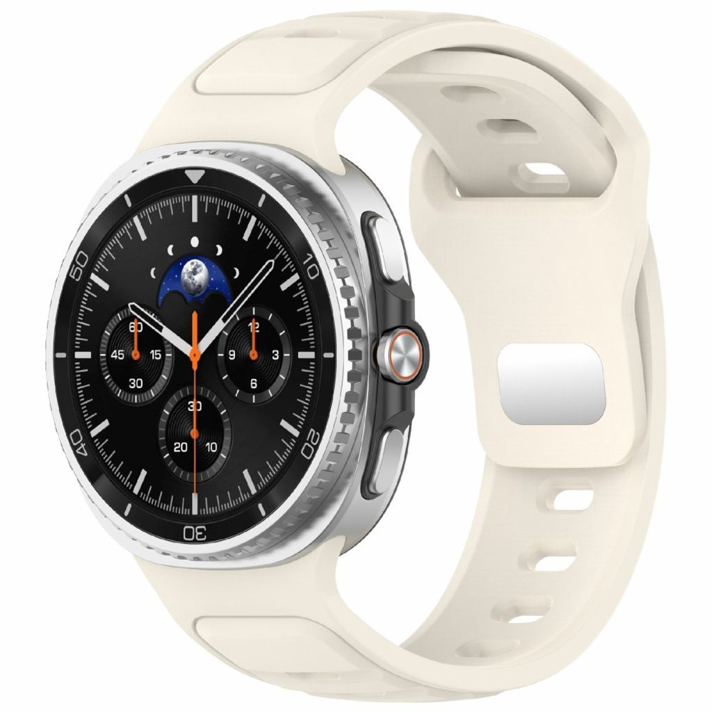 Samsung Galaxy Watch8 40 mm jne. Kellonranneke, Silikoni - beige