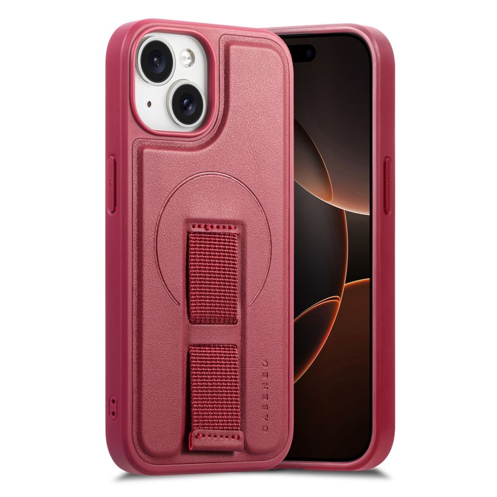CASENO iPhone 15 MagSafe Case - Red