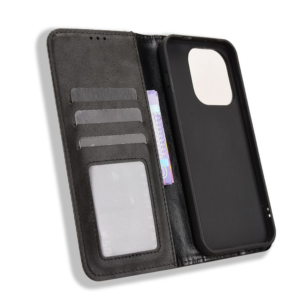 OnePlus 15 5G Wallet Cover - Black