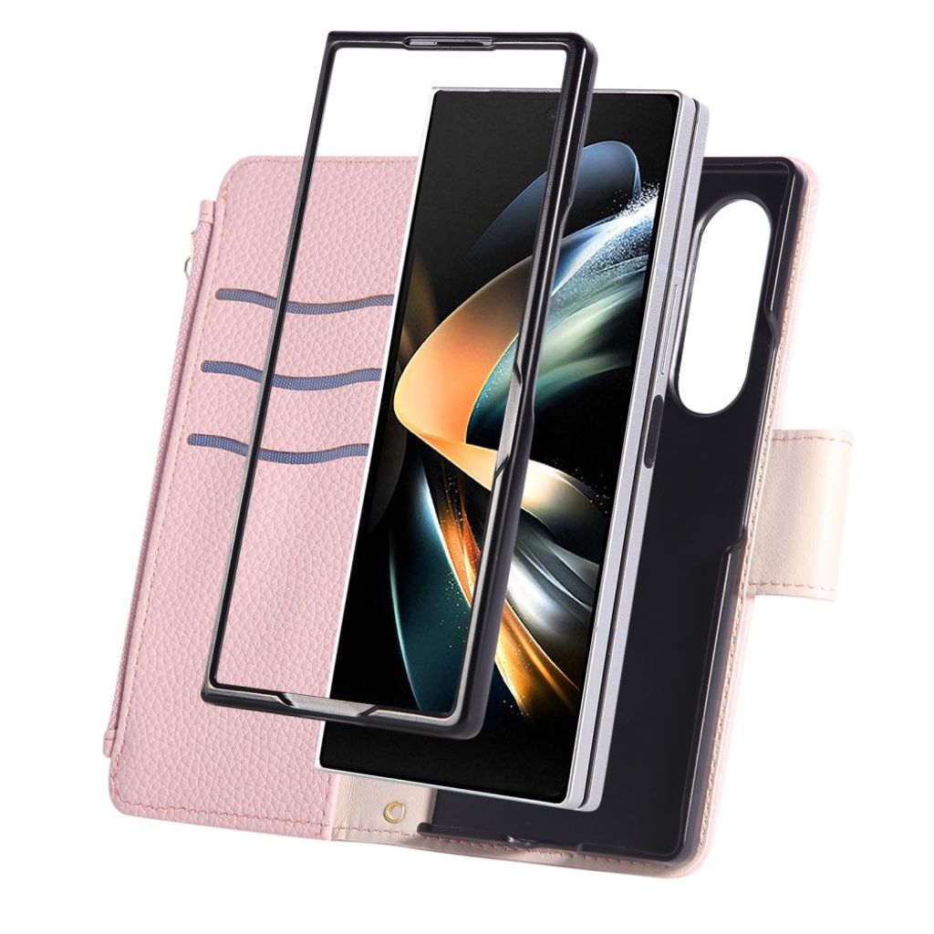 Samsung Galaxy Z Fold7 5G Skal med rem - Rosa