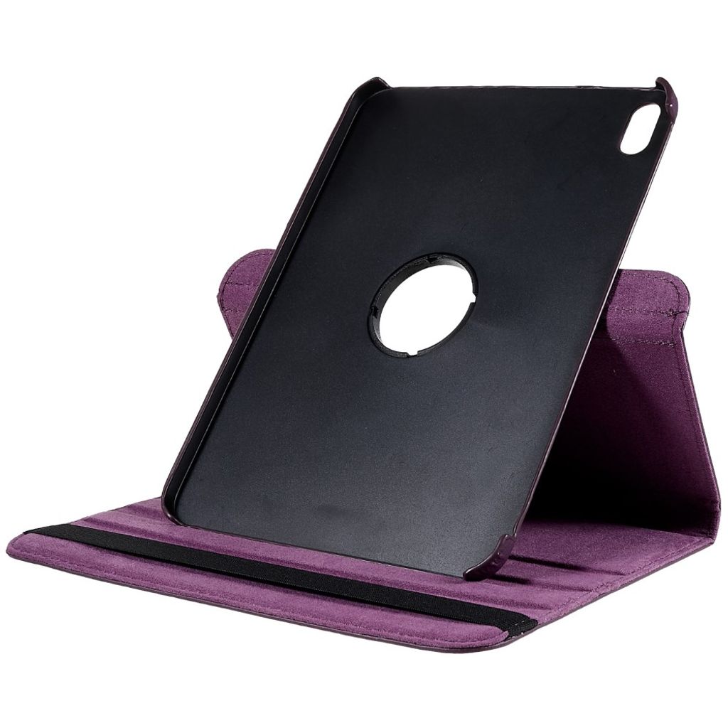 iPad A16 11" 2025/10.9" 2024 Flip cover med roterende standfunktion - Lilla