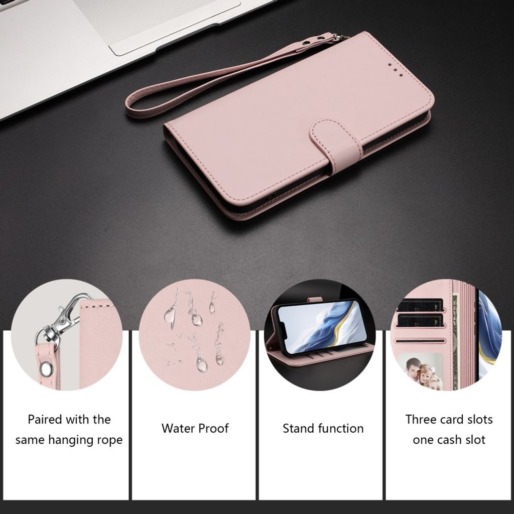Xiaomi 17T Pro Lompakkokotelo - Vaaleanpunainen
