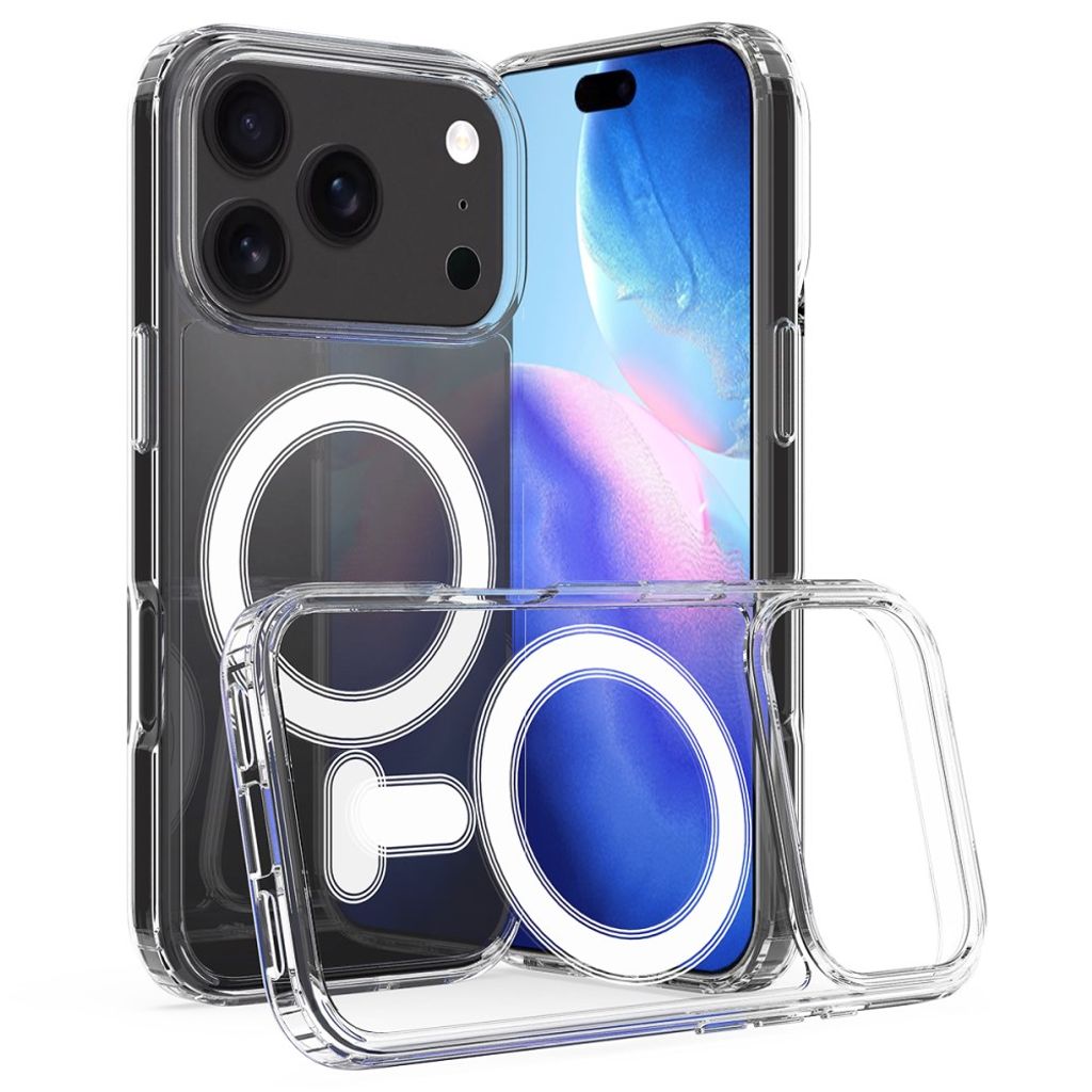 iPhone 18 Pro Max / 17 Pro Max MagSafe Deksel - Gjennomsiktig