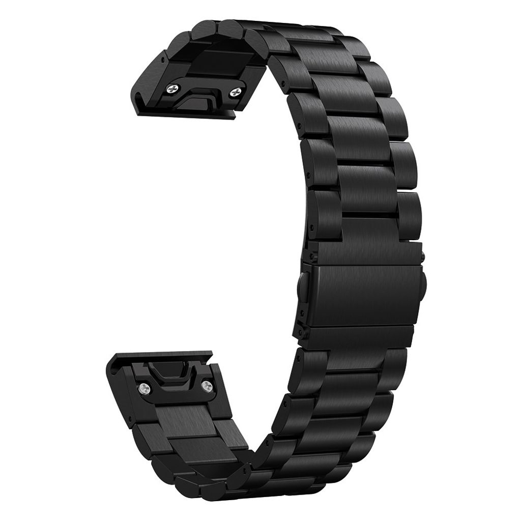 Garmin Fenix ​​5 / Forerunner 935 Klockarmband i rostfritt stål - Svart