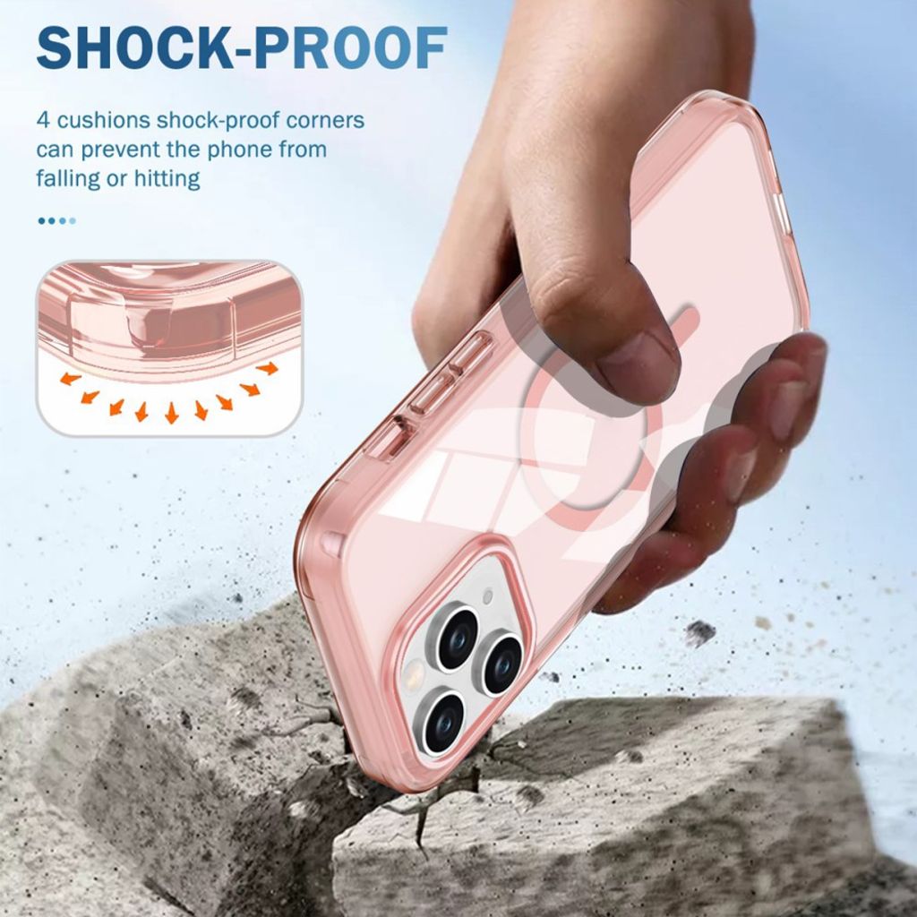 iPhone 11 Pro Max Skal MagSafe-kompatibel – Rosa