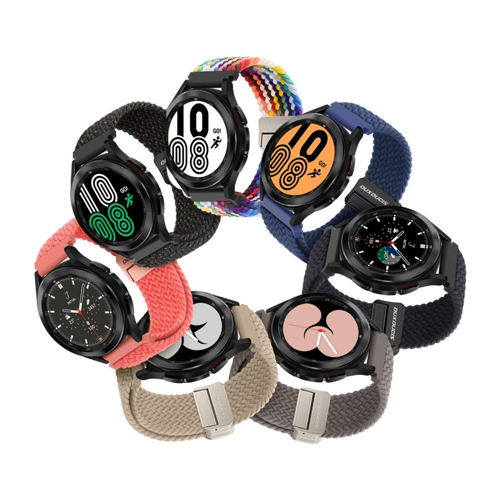 DUX DUCIS Huawei Watch GT4/GT3//GT2/GT2 Pro jne. Kellonranneke nailonia – Musta