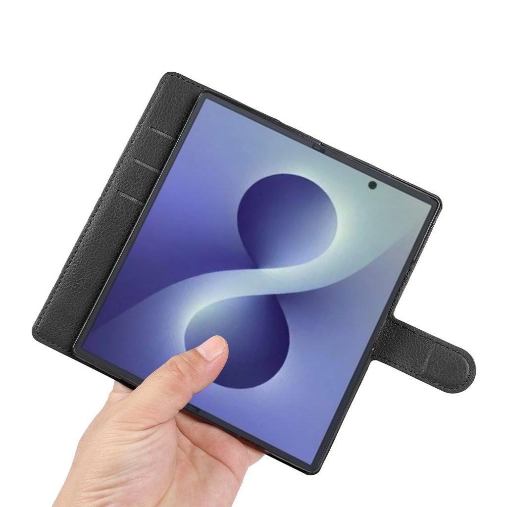 Samsung Galaxy Z Fold8 Ultra Flip Cover med RFID blokering - Sort