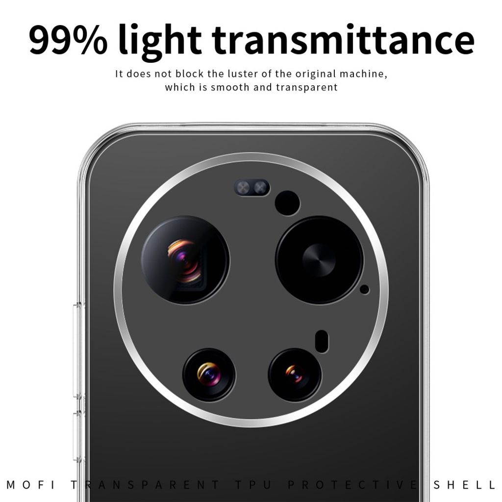 Xiaomi 17 Ultra 5G Deksel TPU Ultrathin - Gjennomsiktig