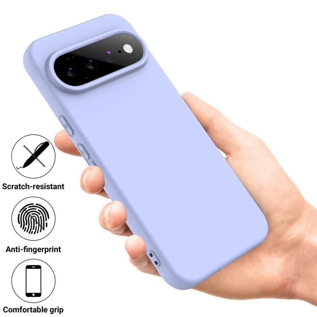Google Pixel 11 Pro XL Deksel I Silikon - Lilla