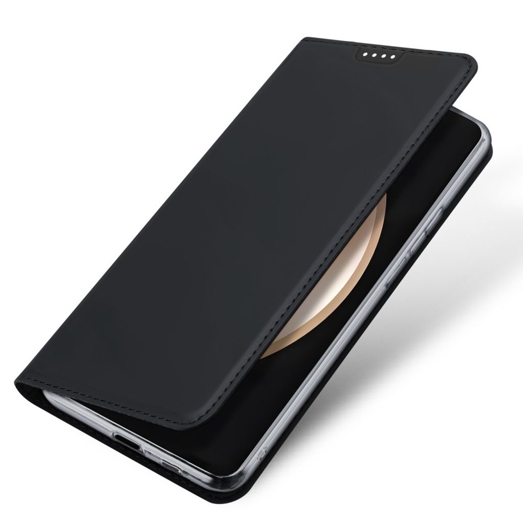 DUX DUCIS Samsung Galaxy S26 FE Lommeboketui Kortholder – Svart