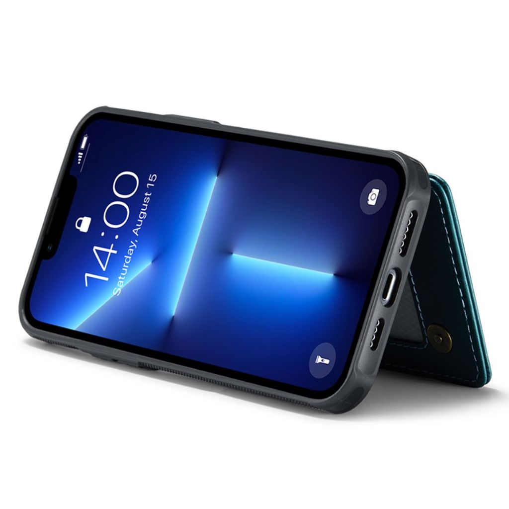 iPhone 13 Pro Kuori CASEME C22 Lompakkokuori RFID-estävä – Vihreä