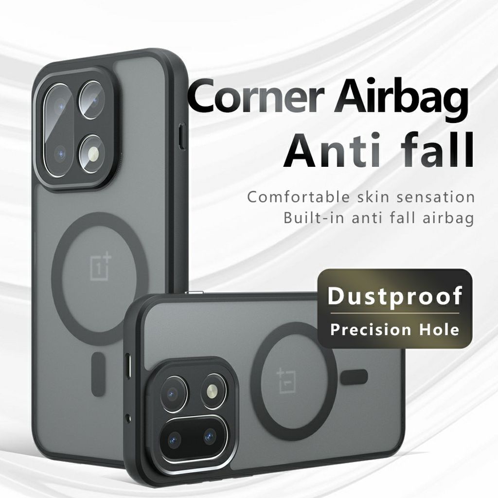 OnePlus 15 5G MagSafe compatible Case - Black