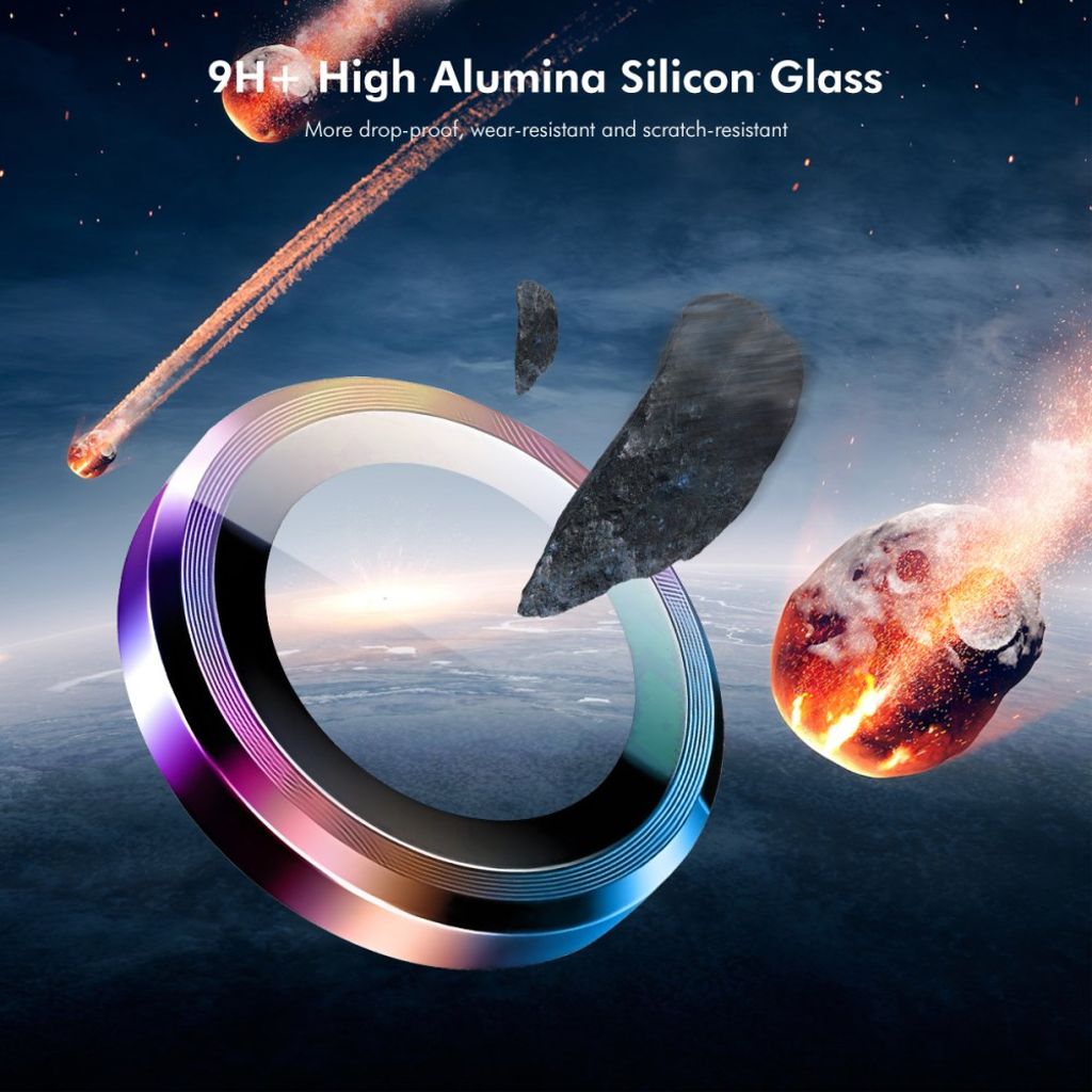 ENKAY HAT PRINCE Samsung Galaxy S26 Ultra Linsebeskytter Metallring - Svart