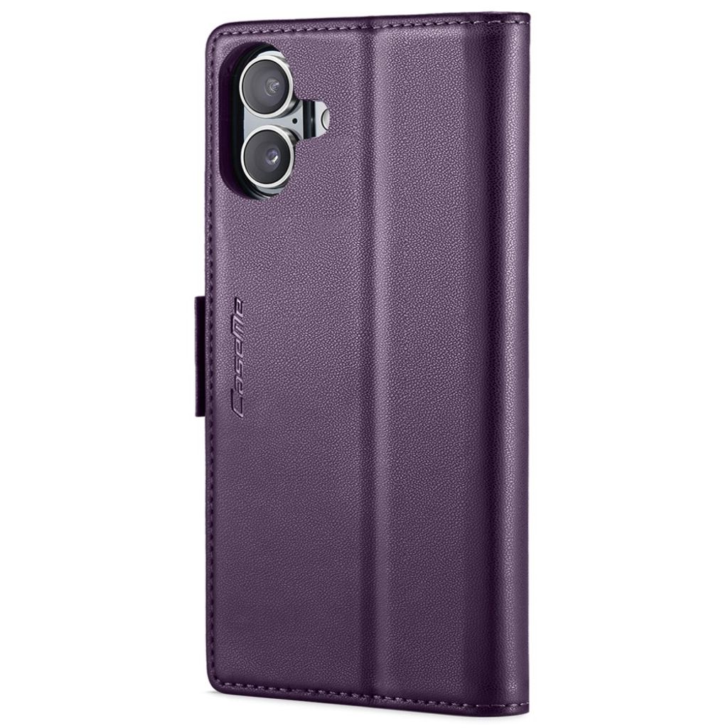 CASEME iPhone 16 Plus Cover with Card Slots - Purple