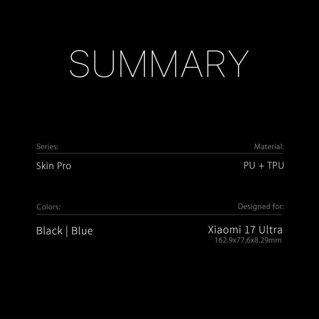 DUX DUCIS Xiaomi 17 Ultra 5G Lommeboketui Kortholder - Svart