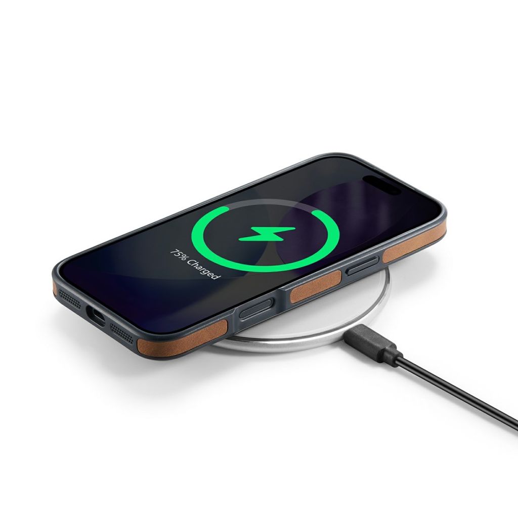 MAGKING K1 iPhone 18 Pro / 17 Pro MagSafe Skal i PU-läder - Brun