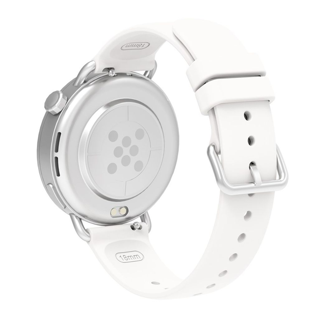 Xiaomi Watch S4 41 mm jne. Kellonranneke, Silikoni - Valkoinen