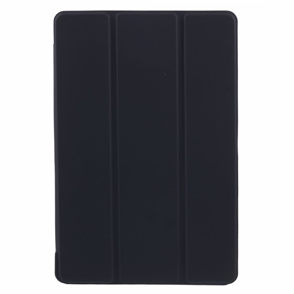 Samsung Galaxy Tab A11 Plus Etui Tri-Fold PU-lær og TPU - Svart