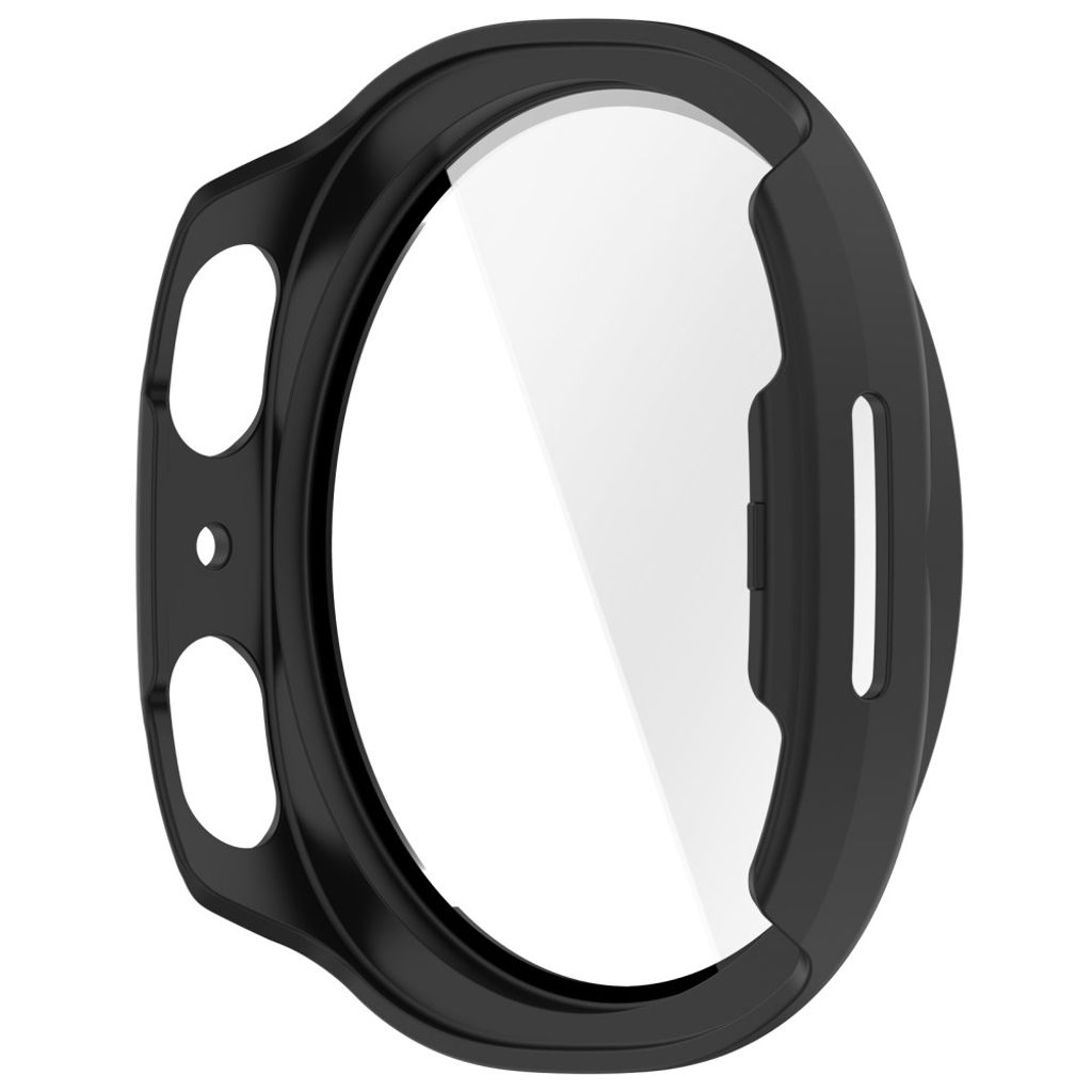 Samsung Galaxy Watch9 40mm Deksel med skjermbeskytter i glass - Svart