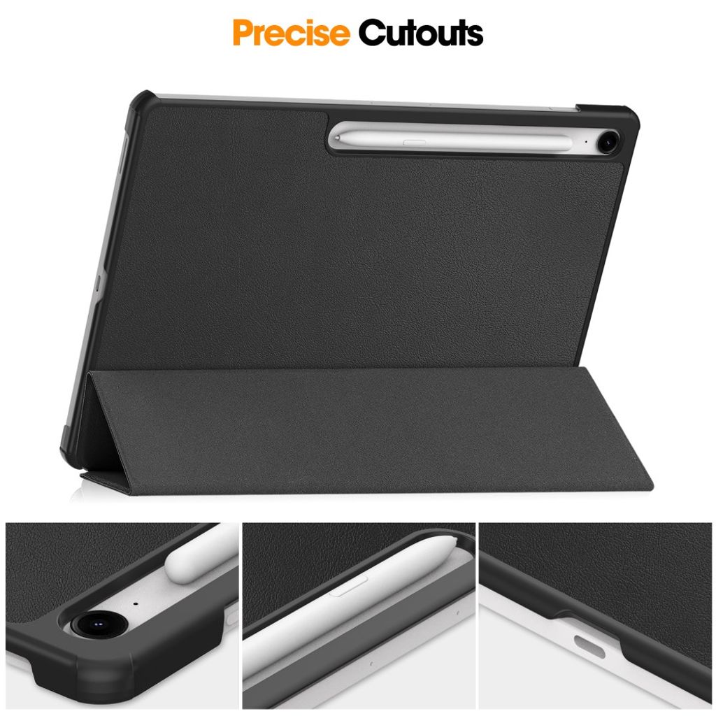 Samsung Galaxy Tab S10 FE Plus Cover - Black