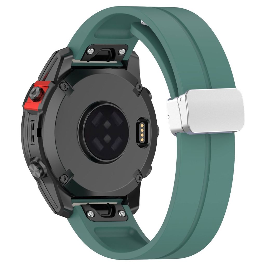 Garmin Fenix 7S Silicone Watch Strap - Green