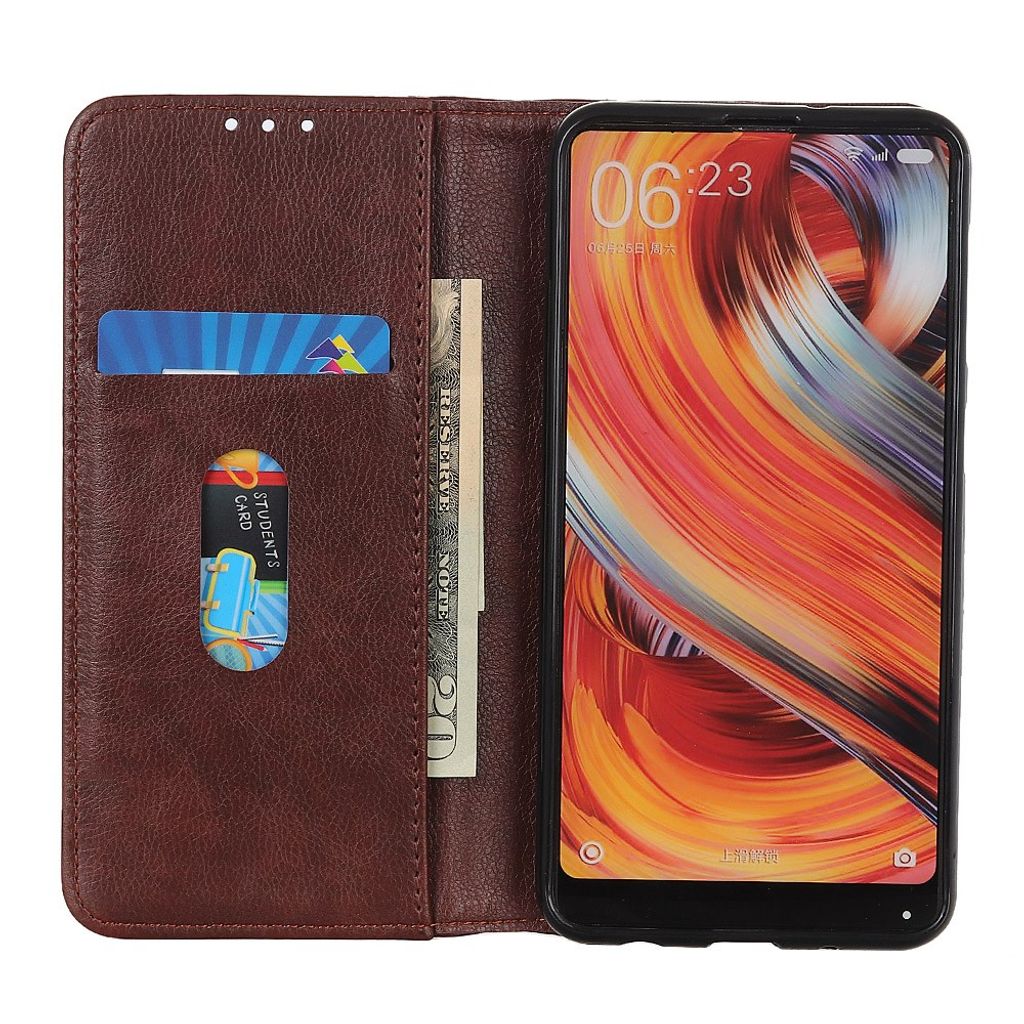 Google Pixel 11 Pro XL Plånboksfodral PU-läder - Brun