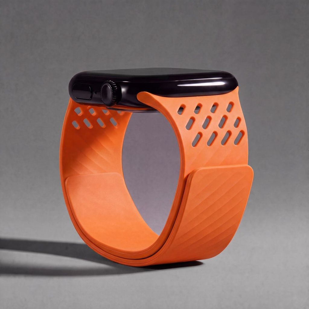 Apple Watch 42 / 41/ 40 / 38mm Klockarmband i Silikon - Orange