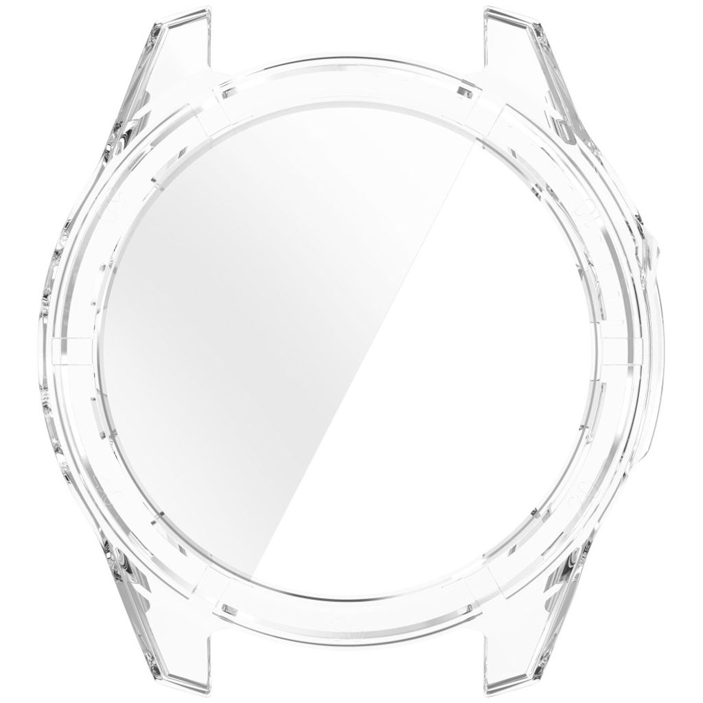 Garmin Fenix 8 47mm Case with Tempered Glass Screen Protector – Transparent