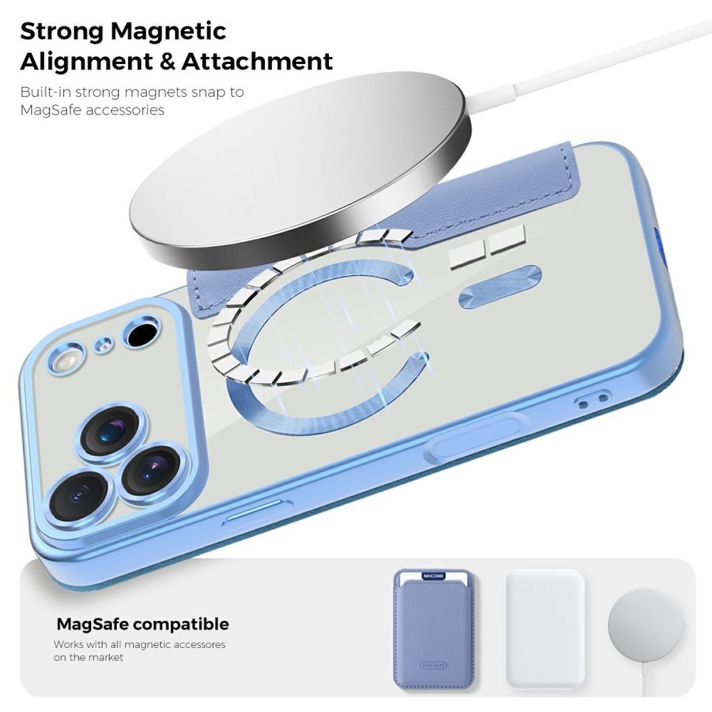 iPhone 17 Pro Max Cover with MagSafe - Blue