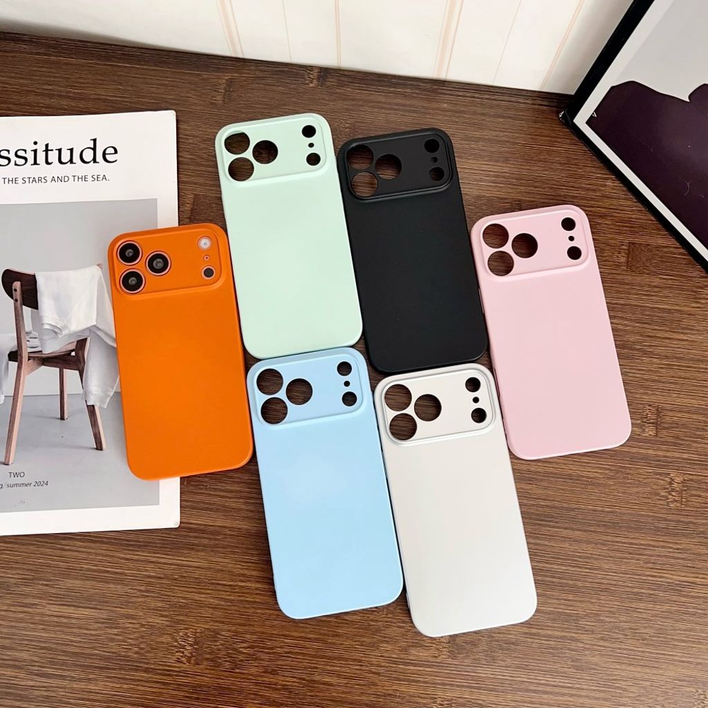 YIKATU iPhone 17 Pro TPU Cover Stødsikker – Orange