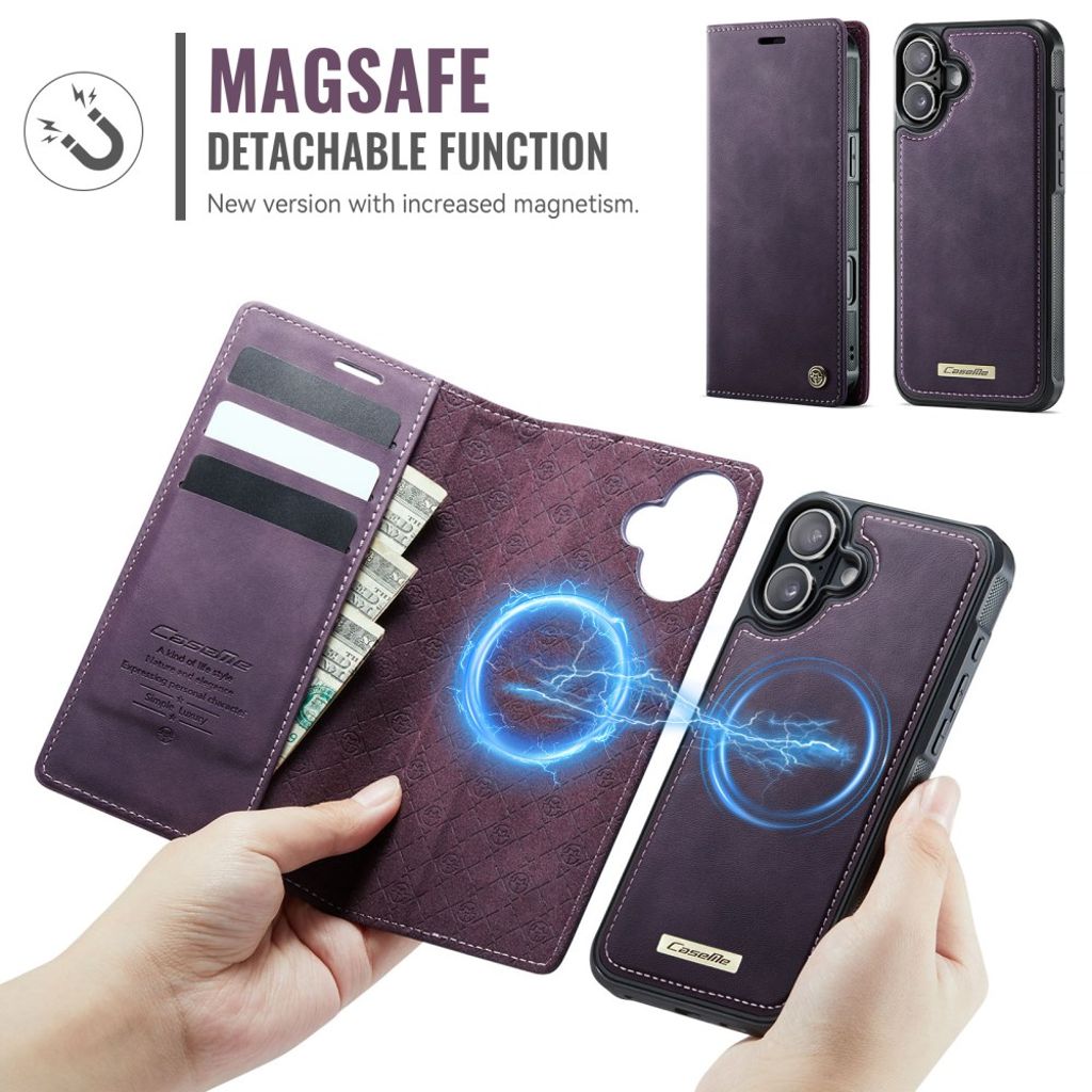 CASEME iPhone 17 Fodral med MagSafe - Lila