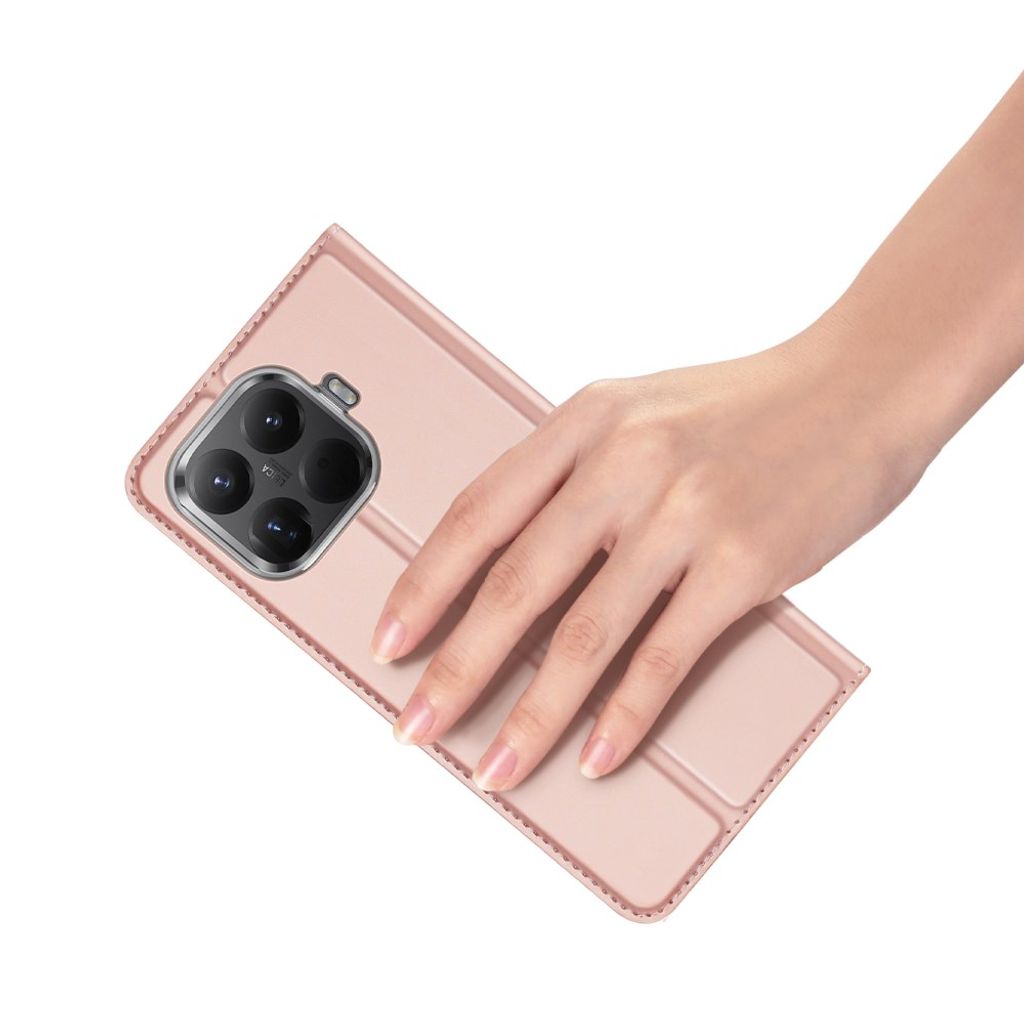 DUX DUCIS Xiaomi 17T Lommeboketui i PU skinn - Rosa