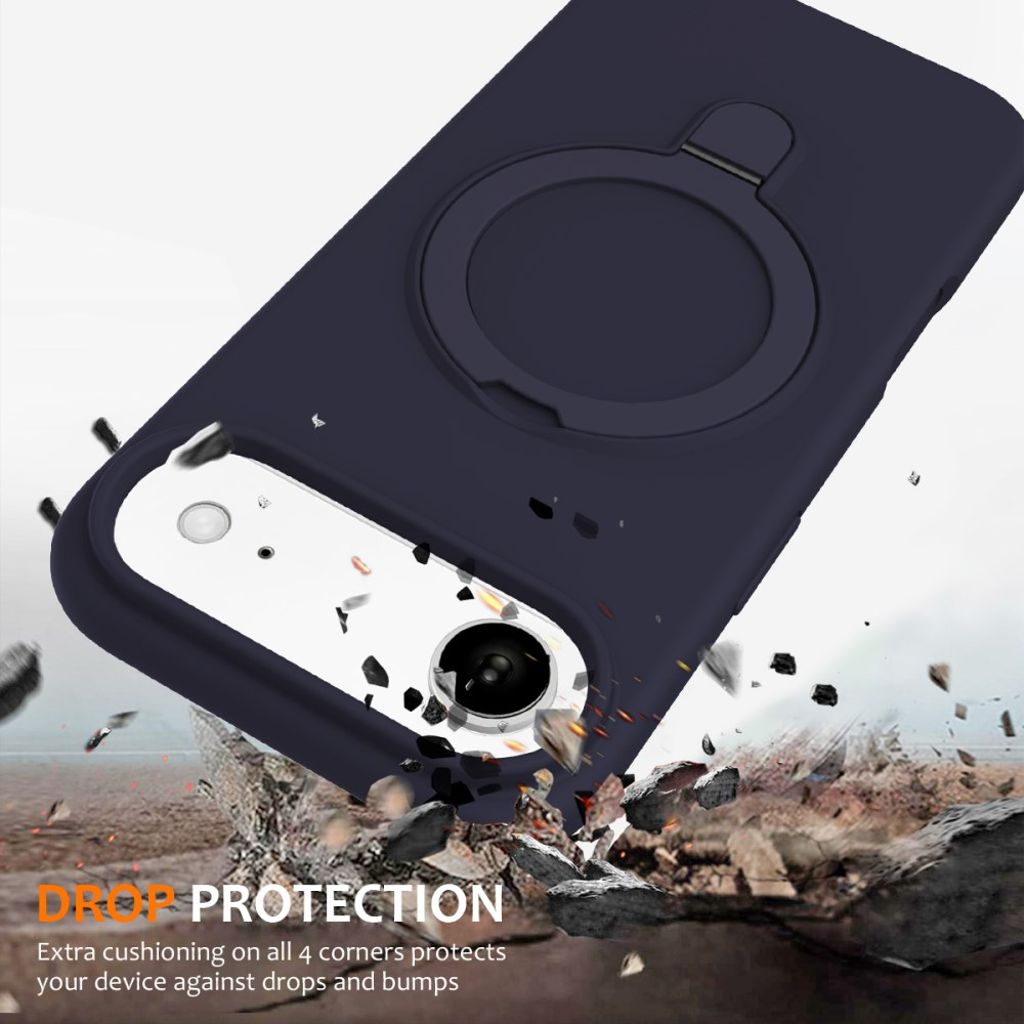 iPhone Air Case MagSafe Kickstand - Midnight Blue